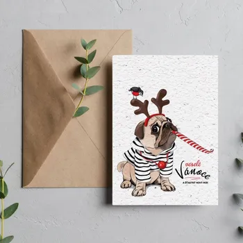 Rostoucí přání Mopsí Vánoce