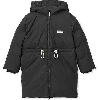 Chlapecká bunda Dětská bunda Liewood Bille Long Down Jacket černá barva, LW20273 LW20273.9BYA 99X, vel. 104