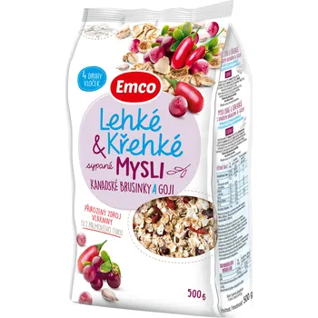 CZ distribuce Emco Mysli Lehké & Křehké brusinka/ goji 500 g