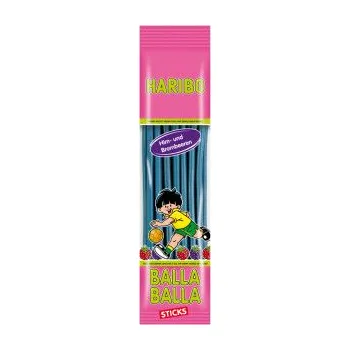 Bonbon CZ distribuce HARIBO Balla Stixx Pendrek malina 200 g