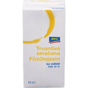 CZ distribuce aro Smetana na vaření 12 % 1 l UHT