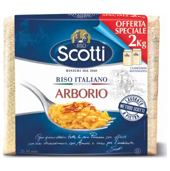 Příloha CZ distribuce Riso Scotti Rýže Arborio 2 kg