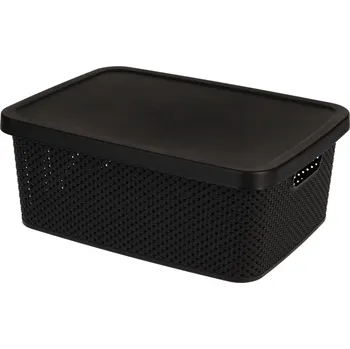 Dóza na potraviny Storagesolutions Plastová krabice s uzavíratelným víkem, 13 l