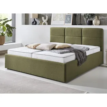 Postel Postel Domango 140x200 cm, olivově zelená látka