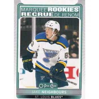 Sběratelská karetní hra insert RC karta JAKE NEIGHBOURS 21-22 OPC Update Marquee Rookies číslo 614