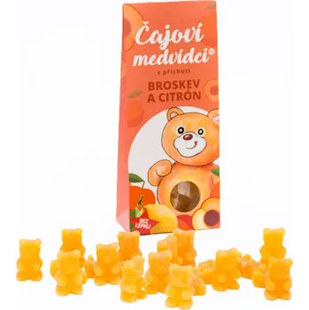 Čaj Lipoo SLEVA Čajoví medvídci - Broskev a citrón hmotnost: 50g