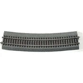 Modelová železnice kolej oblouková R10 15° s podložím Roco 42528