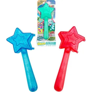 INKEE Kouzelná hůlka Hvězda na šumivé kapky do vody do koupele 3 barvy