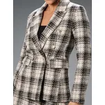 Sinsay - Kostkované dámské sako - béžová - 761FI-08M - 761FI-08M-S