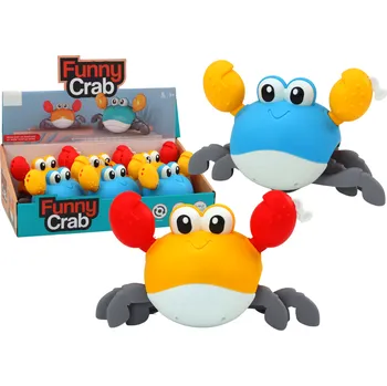 Hračka pro nejmenší Mamido Natahovací krab chodící a plovoucí