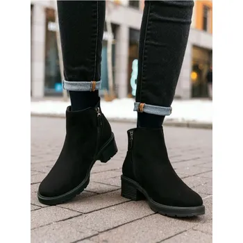 Dámská obuv Sinsay - Kozačky - černá - 041GX-99X - 041GX-99X-40