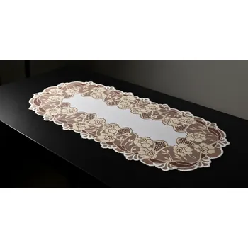 ubrus Žakárový ubrus - běhoun ARTHUR různé rozměry krémová MyBestHome Rozměr: 100x50 cm