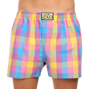 Trenýrky Pánské trenky Styx klasická guma nadrozměr vícebarevné (E1101) 4XL Možnost vrácení zboží ZDARMA do 120 dnů!