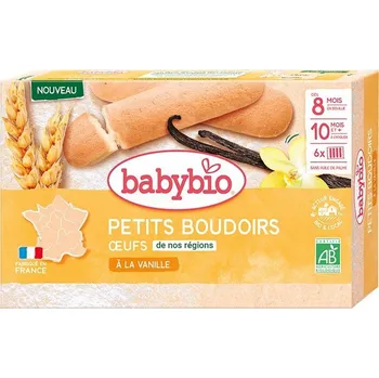 BABYBIO Vanilkové piškoty 120g