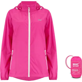 MAC IN SAC Mac In A Sac Origin Packable Waterproof Jacket, Pink Velikost: XL