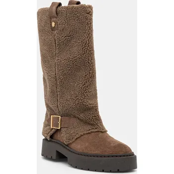 Dámské kozačky Kozačky Steve Madden Godiva 11003413.394 béžová 80X, EUR 38
