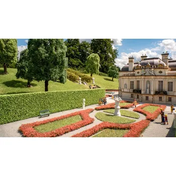 Modelová železnice živý plot vysoký zelený 2ks Noch 21518