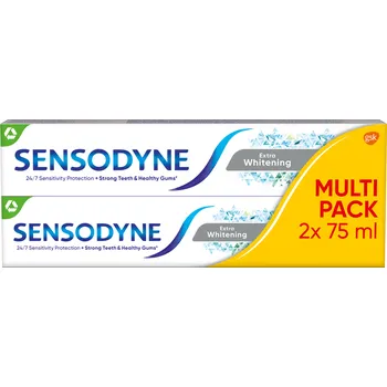 CZ distribuce SENSODYNE Extra White zubní pasta 2 x 75 ml