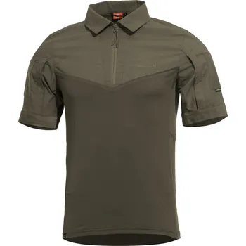 Oblečení a móda Pánské triko s límečkem PENTAGON RANGER SHORT ARM SHIRT K02013 RANGER GREEN L