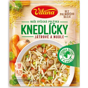 CZ distribuce Vitana Polévka s játrovými knedlíčky 55 g