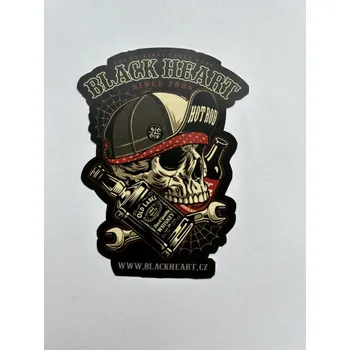 samolepka Nálepka BLACK HEART COMMANDER