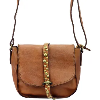 Kabelka Dámská kožená crossbody kabelka VS 002 hnědá