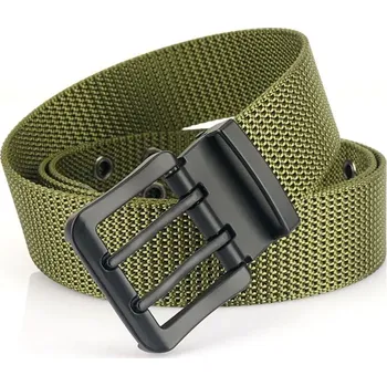 Opasek Camerazar Vojenský dvouřadý taktický opasek s přezkou a popruhem