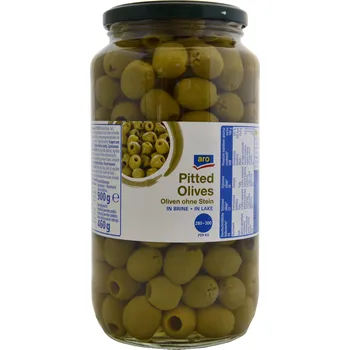 paštika a pomazánka CZ distribuce aro Olivy zelené bez pecky 900 g