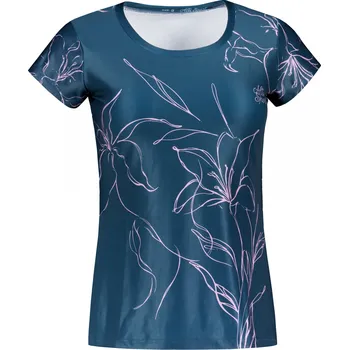Dámské volnočasové triko premium ALTISPORT VOJ/ALW100TR06 TMAVĚ MODRÁ/RŮŽOVÁ XS