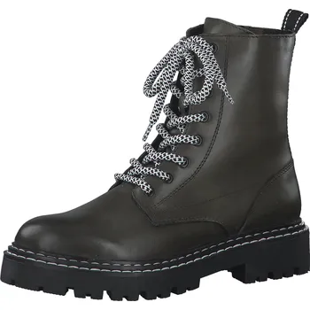 Dámské kozačky Dámská zimní kožená obuv MARCO TOZZI DZ 2-26294/29 zelená 38