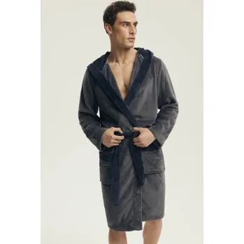 Pánský župan Pánský župan Henderson Natch Šedá 3XL