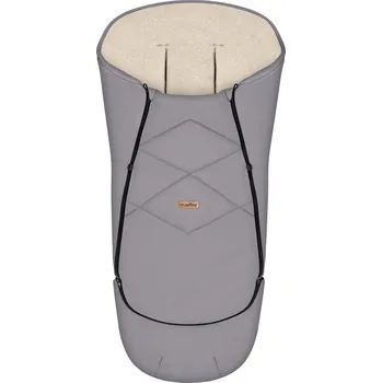 Fusak Zimní fusak Zaffiro EverGrow Steel Grey z ovčí vlny