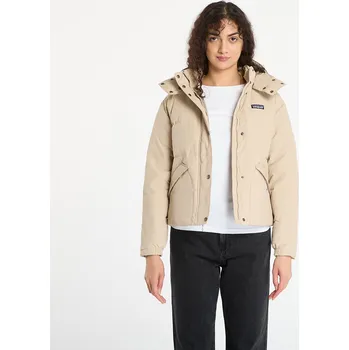 Bunda Patagonia W's Downdrift Jacket Oar Tan W/ Seabird Grey L