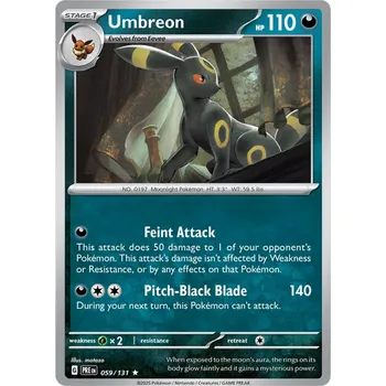 Sběratelská karetní hra Umbreon 059/131 - Prismatic Evolutions Typ karty: Holo