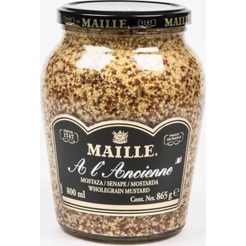 Dressing CZ distribuce MAILLE Hořčice hrubozrnná 800 ml