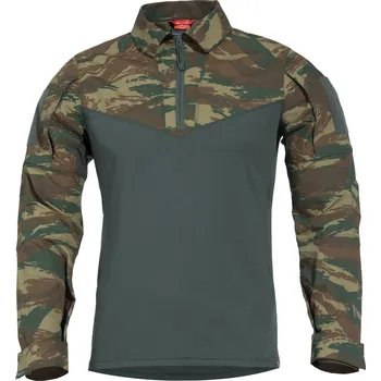 Pánská móda Pánské triko s dlouhým rukávem PENTAGON RANGER SHIRT K02013 GREY CAMO XXL