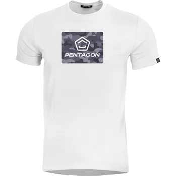 Pánské tričko Triko PENTAGON AGERON SPOT CAMO K09012 WHITE XXL
