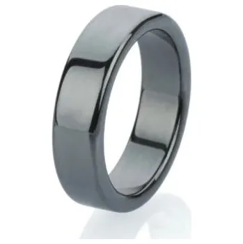 Prsten Prosperk Prsten z minerálu - Hematit Velikost prstenů: 8 (EU: 57-58)