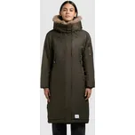Khujo zimní prodloužený bomber Oliva khaki Velikost: XS