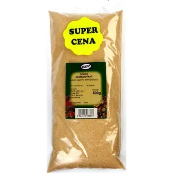 Koření CZ distribuce DAFO Česnek granulovaný 500 g