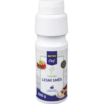 Výhodná cena Topping příchuť lesní směs 1 kg