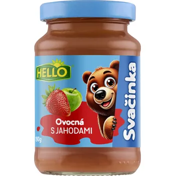 Dětská výživa CZ distribuce HELLO Svačinka jahoda 190 g