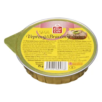 Výhodná cena Fine Life Vepřový krém 75 g