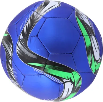 Hračka na písek LEAN Toys Míč 24 cm na fotbal, zelený vzor vel. 5