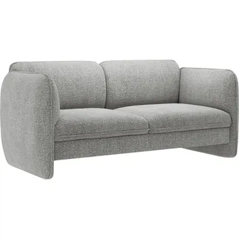 Pohovka Micadoni Šedá dvoumístná pohovka Georgia 168 cm