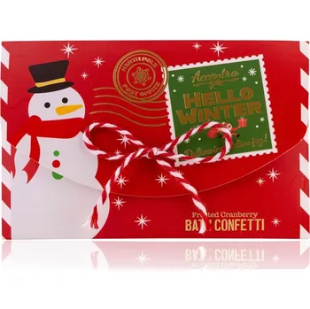 Accentra Hello Winter, konfety do koupele v dopisním balení 10g