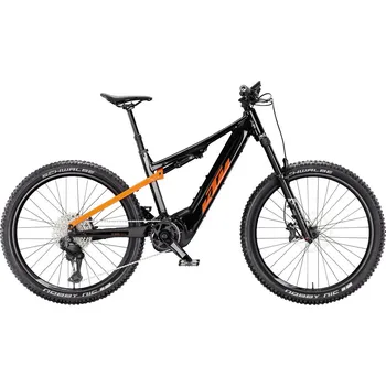 Elektrokolo KTM Macina LYCAN 771 DI2 - Flaming Black (Space Orange) velikost rámu L