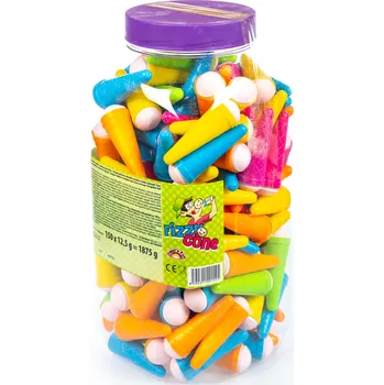 Bonbon CZ distribuce VIDAL Fizzy Cones Lízátko s práškem "zmrzlina" 150 x 12,5 g