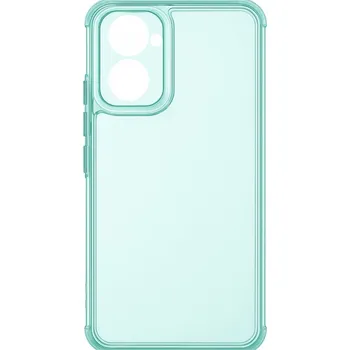 Pouzdro na mobilní telefon Kryt Xiaomi Redmi 15C odolný průhledný mátový (obal neboli pouzdro na Xiaomi Redmi 15C)