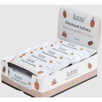 Čokoládová tyčinka Šufan Tyčinka Pekanová s javorovým sirupem multipack 20x33g